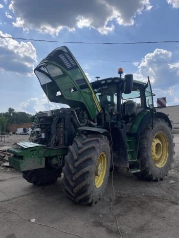 John Deere 6R 215 отключение мочевины AdBlue и сажевого фильтра ТракСистемс